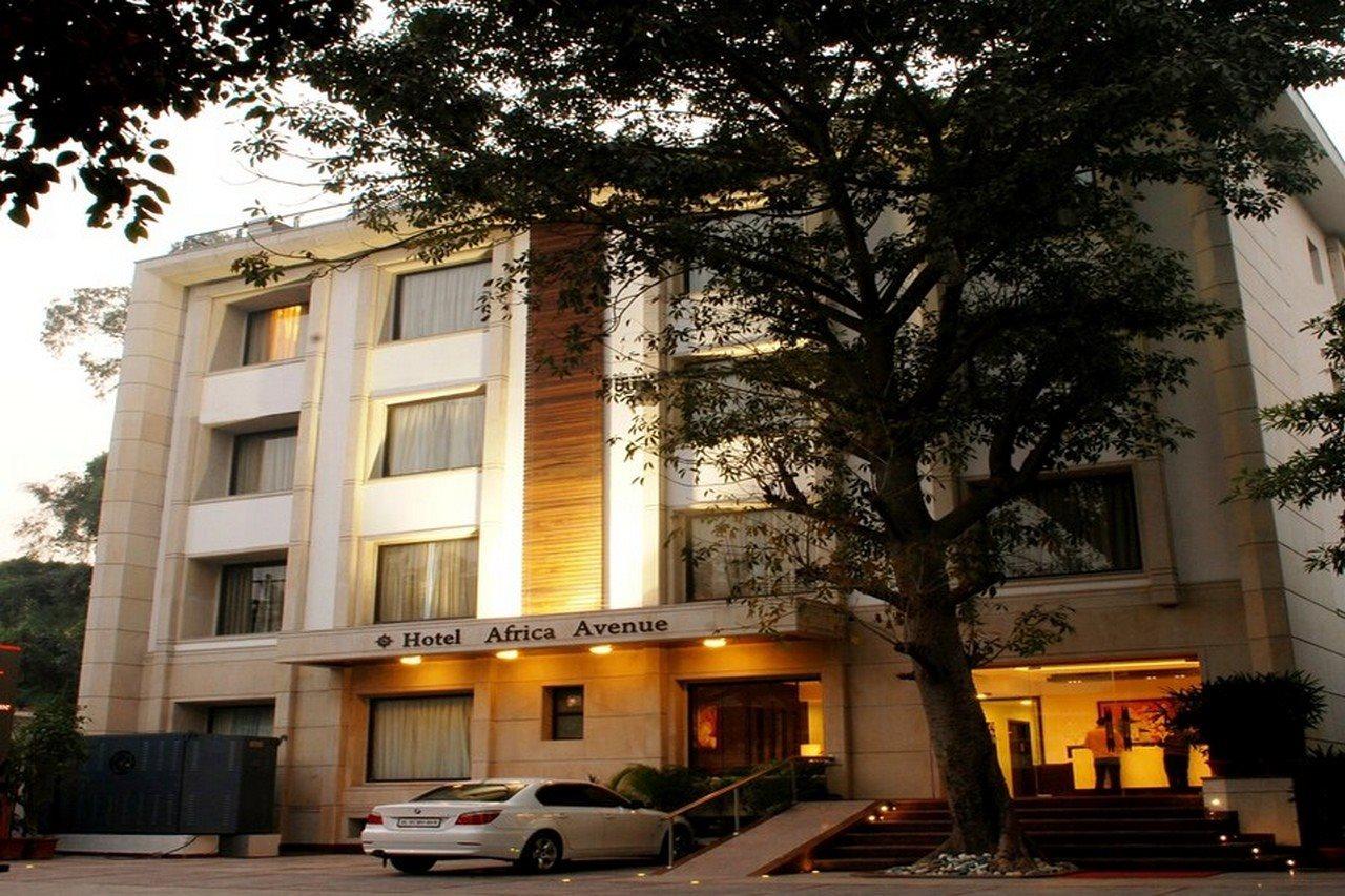 Africa Avenue Gk - 1 Hotel New Delhi Eksteriør billede